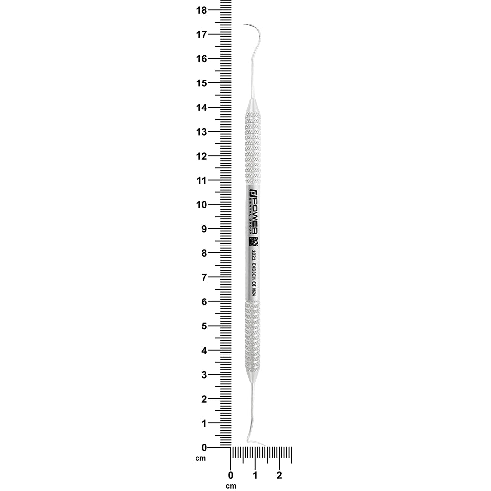 Explorer EXD 3CH with 3EZ handle showing 15.7 cm overall length