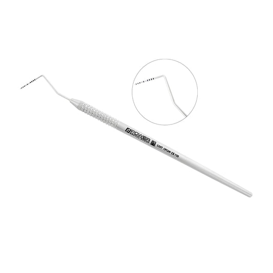 Williams periodontal probe with 1-2-3-5-7-8-9-10 mm markings and lightweight 1EZ handle