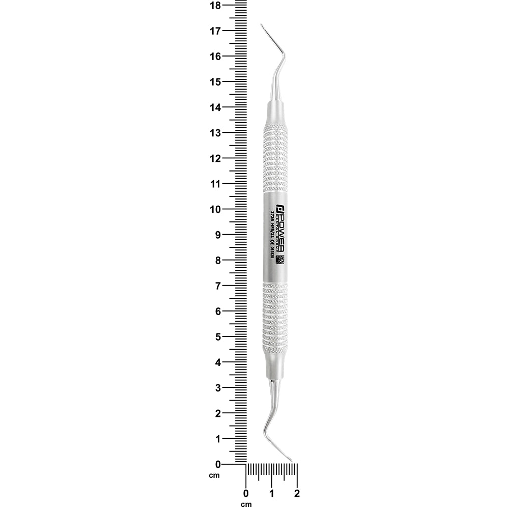 Hirschfeld Periodontal File 5/11 – HF5/11 with ruler showing 17.3 cm overall length