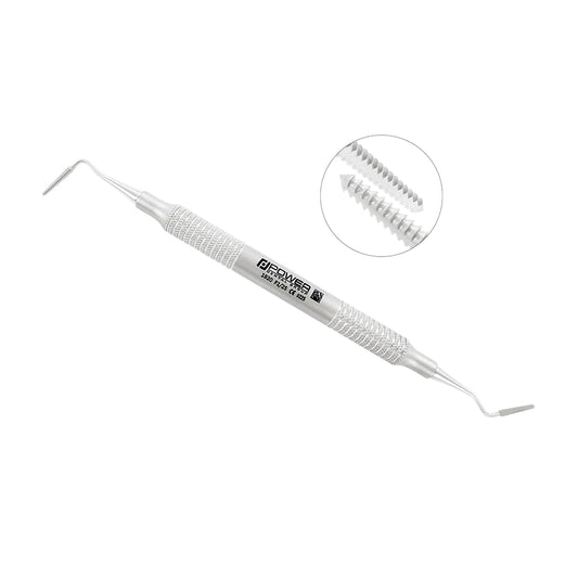 Angled view of the Sugarman Periodontal File 1S/2S – F1/2S with working-end detail