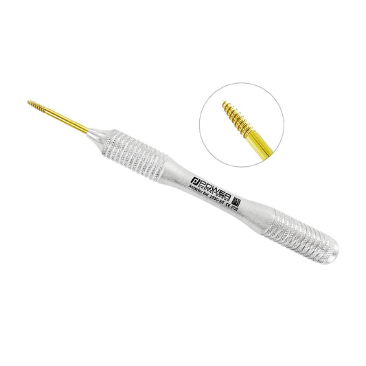 Power Root Extraction Screw – Anterior, Single-Ended, Titanium