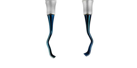 Surgical Chisel 13K – 3.5 / 4.5 mm, Titanium-Coated Tips