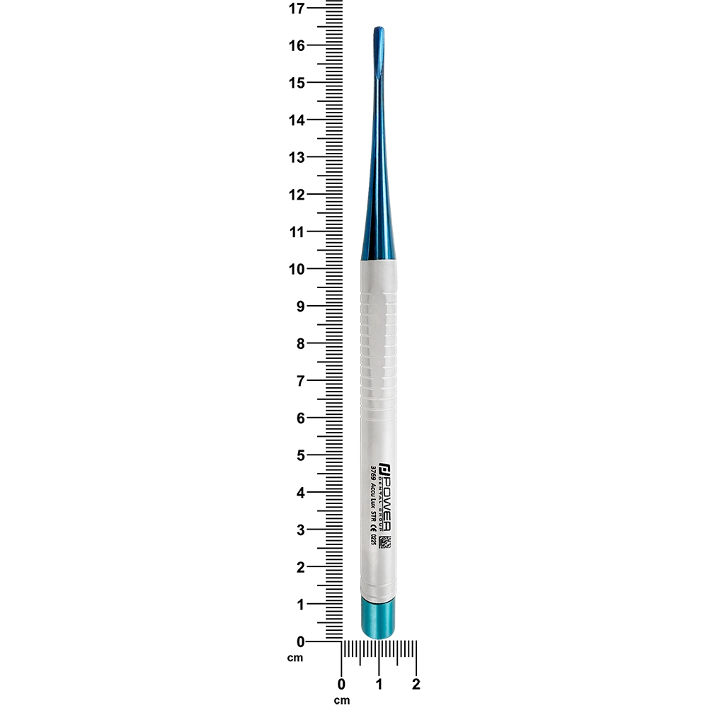 Accu Lux-Tome Luxating Elevator – Straight, Serrated, Titanium