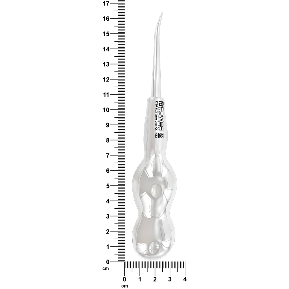 Luxator 4 mm – Mango curvo estándar
