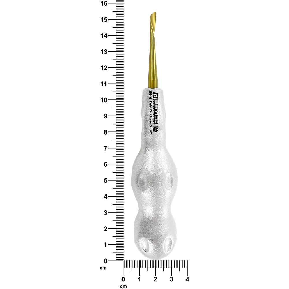 Power Twist Periotome Anterior 4 mm, Straight – Left, Titanium