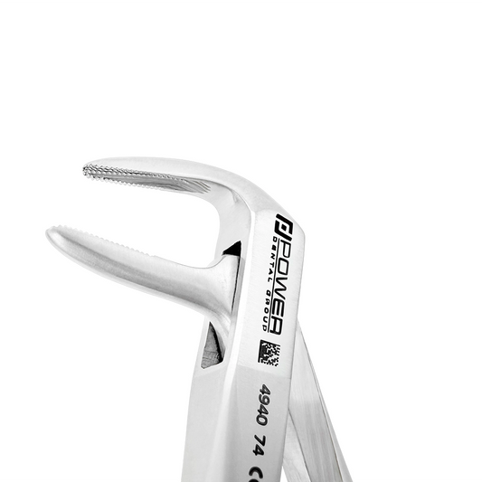 Forceps d'extraction anglais 74 Incisive inférieure