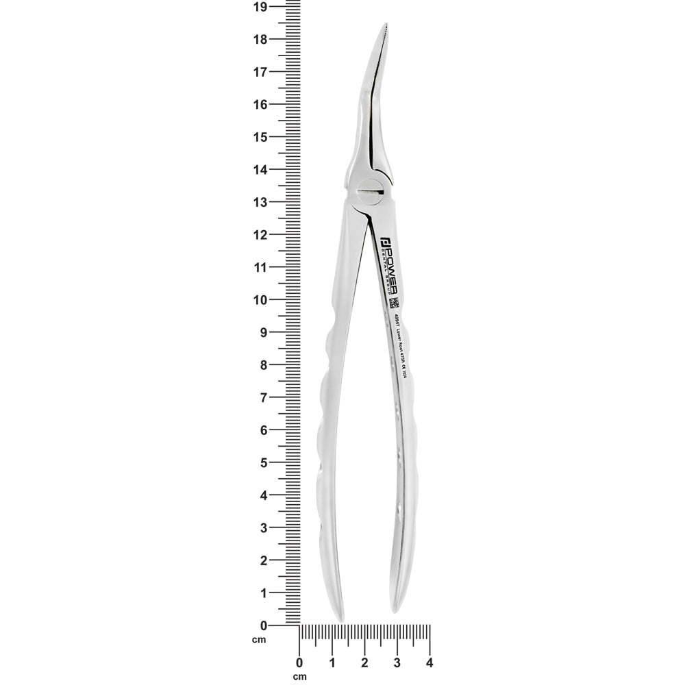 Pinzas de extracción de raíz de potencia – 47SR, raíz inferior – Picos delgados