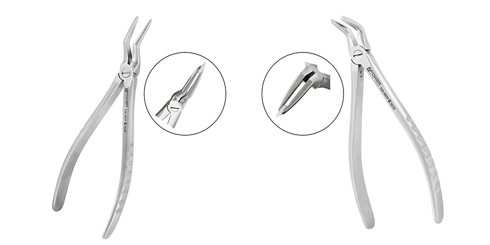 Atraumatic Root Extraction Forceps Kit – Upper & Lower, Set of 2