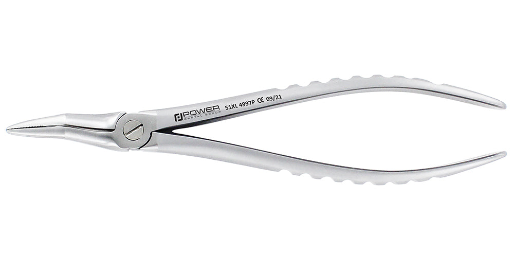 X ATRAUMATIC EXTRACTION FORCEPS 51 XL UPPER ROOT, FOR ROOTS AND DELICATE PROCEDURES. AVOID