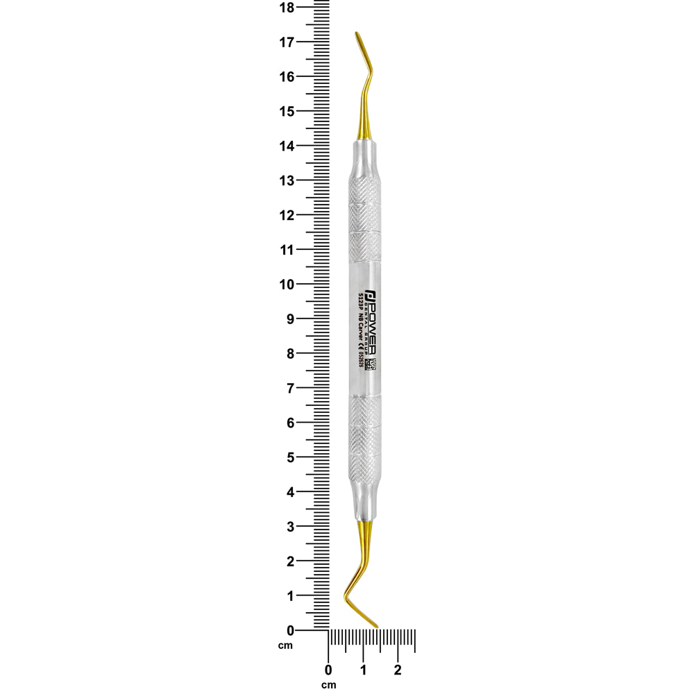 Cubierta de modelado interproximal NB compuesta de titanio y oro
