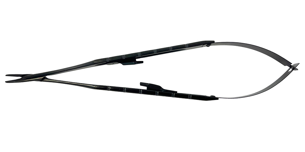 Curved Needle Holder Castroviejo Titanium, 16 cm