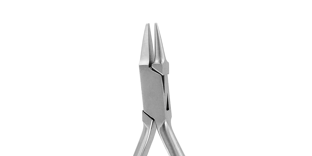 ORTHODONTIC PLIER BIRD LONG BEAK 13.5cm NO GROOVE