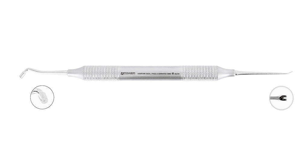 ORTHODONTIC, LIGATURE OLD1 / PLG 2.5 SERRATION