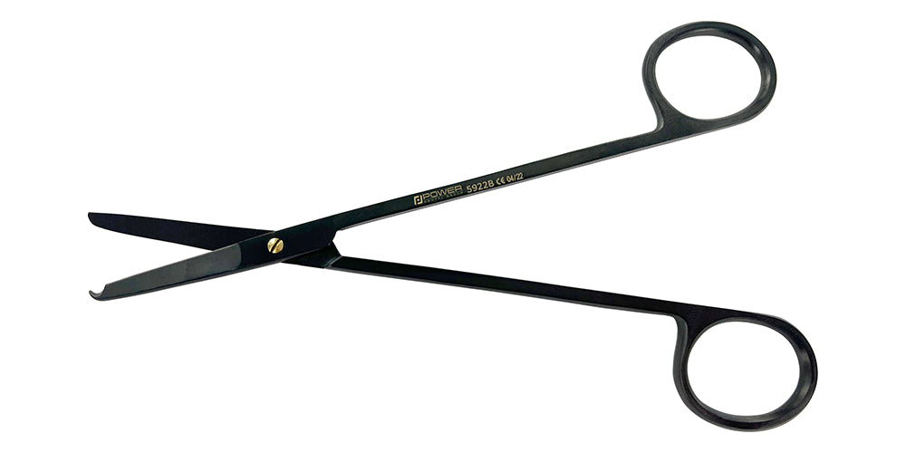 SUTURE SCISSORS SUPER CUT SLIM 15cm PREMIUM SUTURE BLACK EDITION