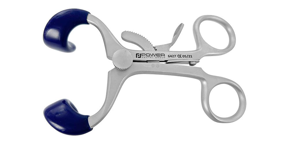 MOUTH GAG CHILD SIZE DO NOT PLACE TIPS INTO AUTOCLAVE! CLEAN WITH COLD STERILIZATION AND A