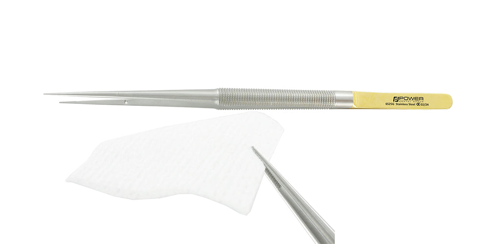 TWEEZERS, SURGICAL TISSUE FORCEPS GERALD STR MICRO VERSION 18cm