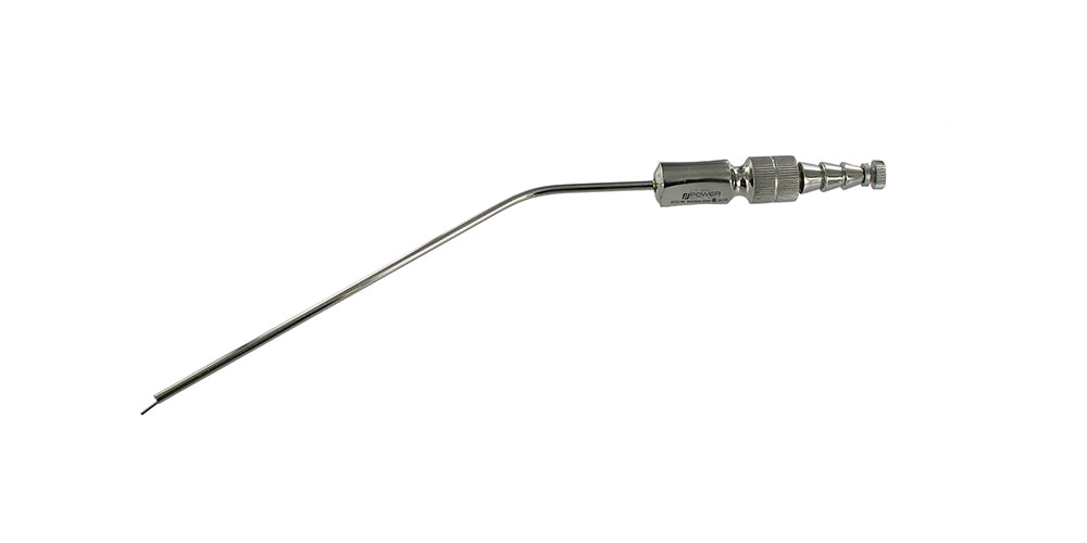 FRAZIER ASPIRATOR SUCTION TIP FRENCH STYLE WITH CONTROL RELIEF HOLE 2.5mm