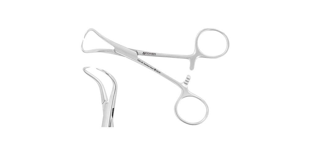 FORCEP TOWEL CLAMPS BACKHAUS 8cm