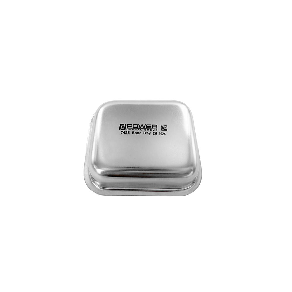 Bone Collection Tray – 65x58x13 mm, Stainless Steel | Power Dental