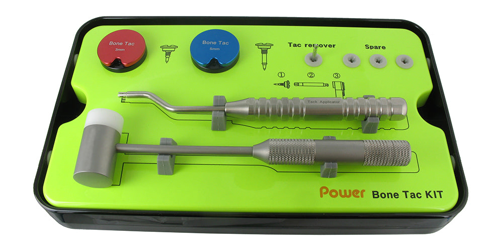 Bone Tack Kit with Case – Titanium, 3 & 5 mm
