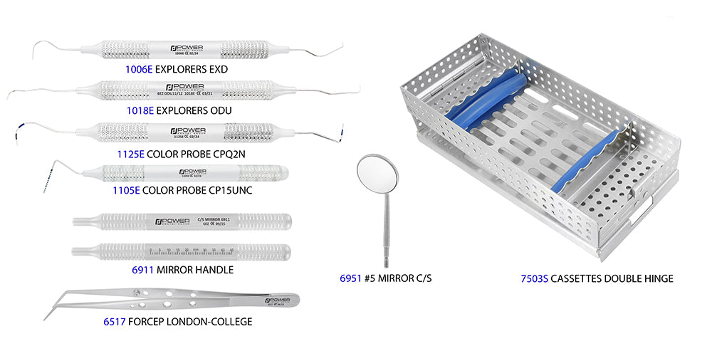 PERIO EXAM KIT CODE:9025 / PEEX
1006E EXPLORERS EXD 5 6EZ
1018E EXPLORERS ODU11/12 6EZ
110