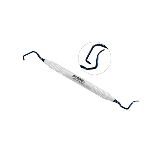 Power VT-6 tunneling procedure instrument – Dr. Juluri papilla round titanium dental tunneling instrument for papilla access