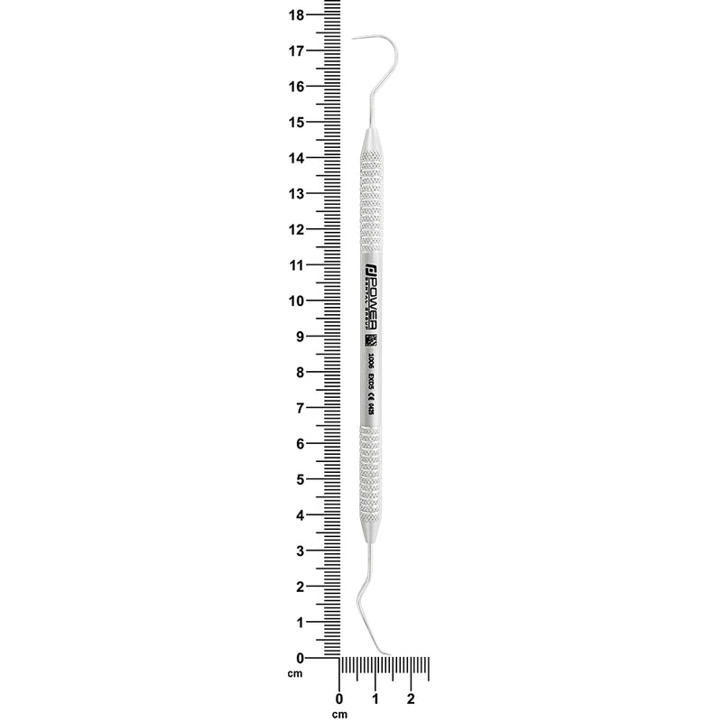 Explorer EXD 5 with 3EZ handle showing 17.4 cm overall length