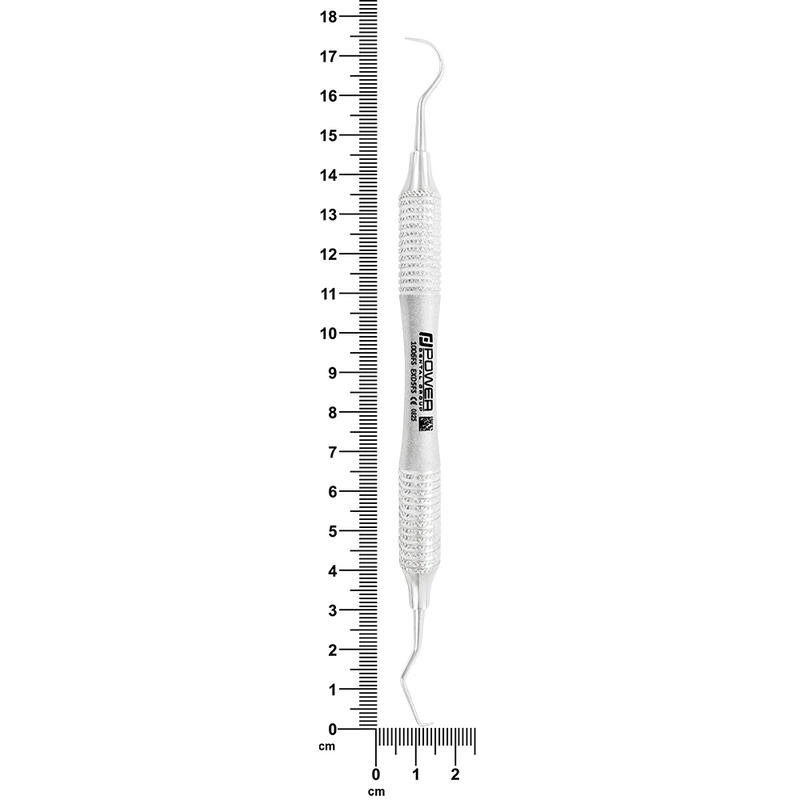 Explorer EXD 5FS Power Flex showing 17.4 cm overall length