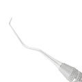 Close-up of the thicker angled working end on Explorer EXD 5L with 3EZ handle