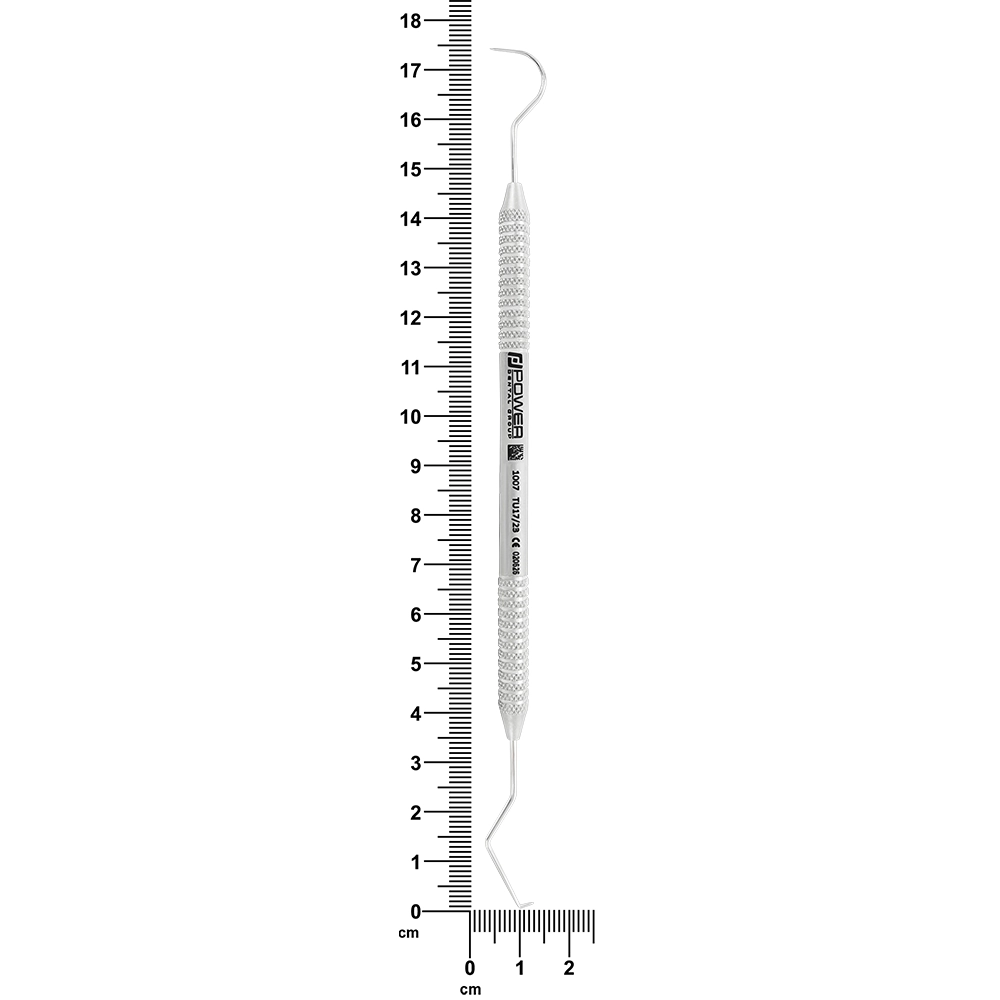Explorer TU17/23 with 3EZ handle showing 17.5 cm overall length