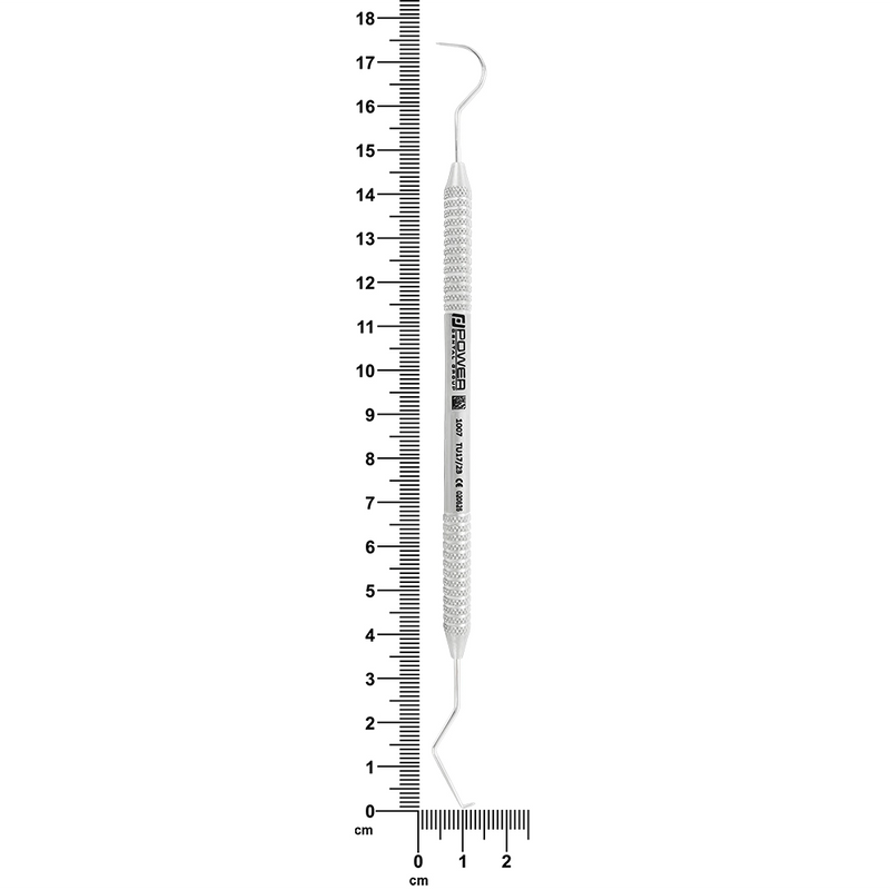 Explorer TU17/23 with 3EZ handle showing 17.5 cm overall length
