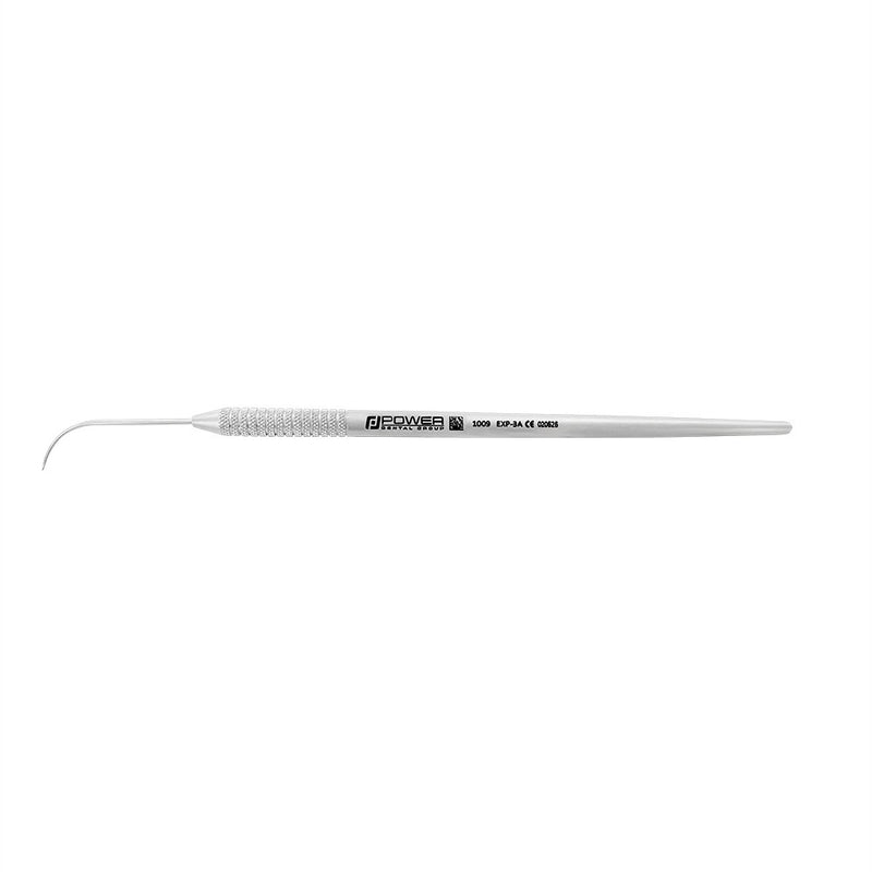 Horizontal view of Explorer EXP 3A single-ended dental instrument with 1EZ handle