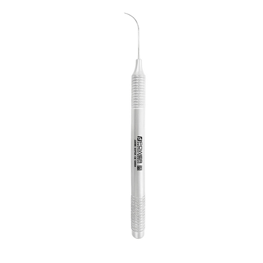 Vertical view of Explorer EXP 3A single-ended dental explorer with 6EZ handle, SKU 1009E