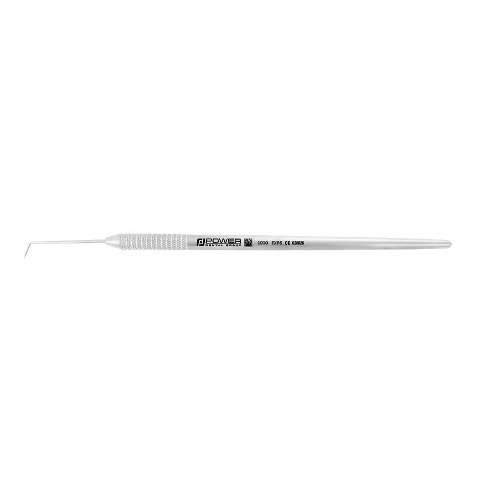 Horizontal view of Explorer EXP 6 single-ended dental instrument with 1EZ handle