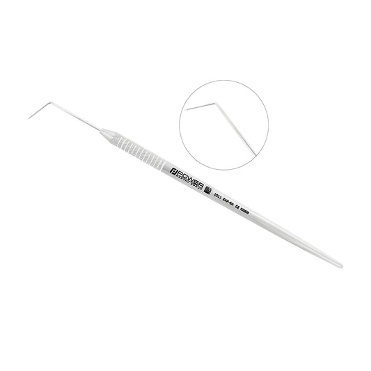 Explorer EXP 6A single-ended dental explorer with extended angled tip and lightweight 1EZ handle