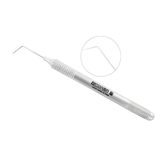 Explorer EXP 6A single-ended dental explorer with extended angled tip and large 6EZ handle