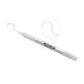 Explorer EXP 54 single-ended dental explorer with fine curved tip and large 6EZ handle