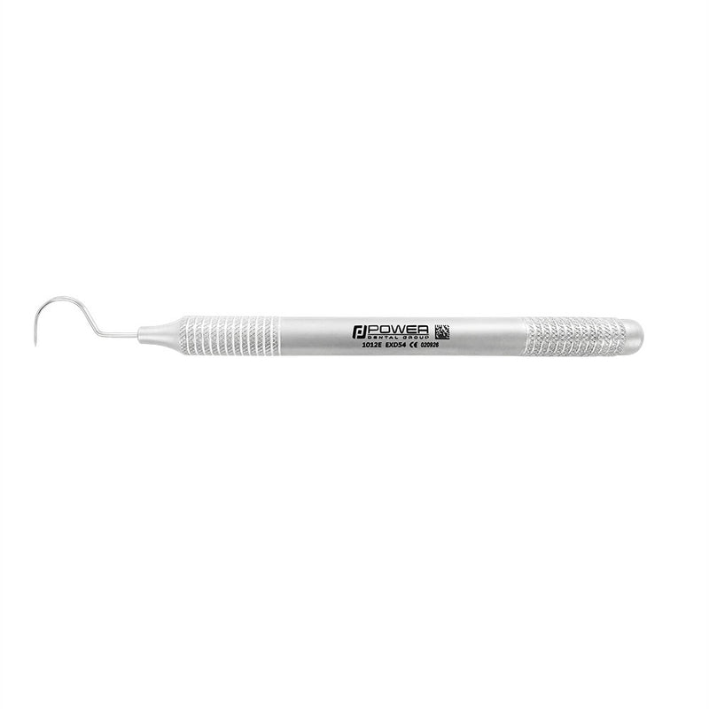 Horizontal view of Explorer EXP 54 single-ended dental instrument with large 6EZ handle