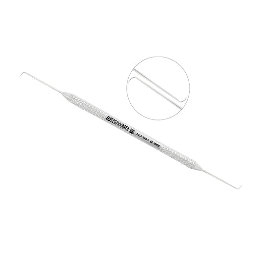 Explorer EXD 1 double-ended dental explorer with two angled working tips and lightweight 1EZ handle