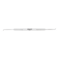 Horizontal view of Explorer EXD 1 double-ended dental explorer with 1EZ handle, SKU 1013