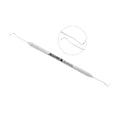 Explorer EXD 2 double-ended dental explorer with fine curved working ends and lightweight 3EZ handle