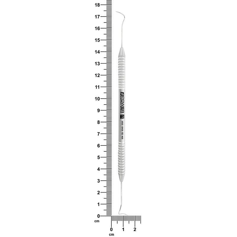 Explorer EXD 2 with 3EZ handle showing 16 cm overall length