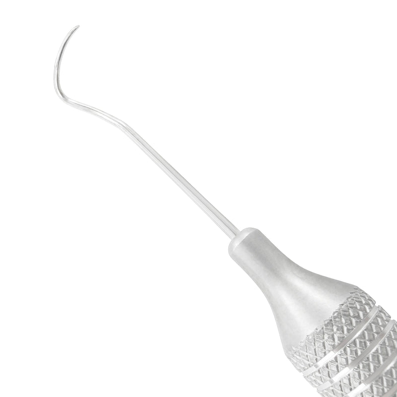 Close-up of the opposite curved working end on Explorer EXD 2 with 6EZ handle