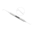 Explorer EXD 3 Pigtail double-ended dental explorer with fine curved tips and large 6EZ handle