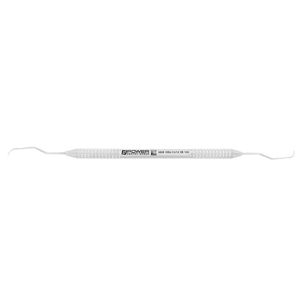 Explorer ODU 11/12 double-ended dental explorer with fine curved tips and lightweight 3EZ handle