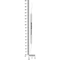 Explorer ODU 11/12 with 3EZ handle shown beside ruler, 17.3 cm overall length