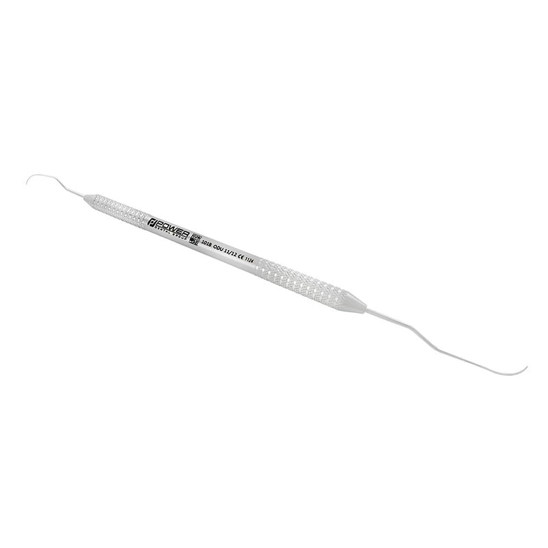 Close-up of the ODU 12 curved working end for posterior calculus detection on Explorer 1018