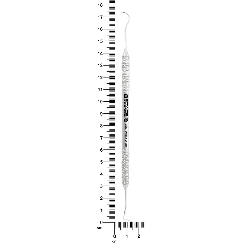Explorer EXD 3CH with 3EZ handle showing 15.7 cm overall length