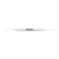 Horizontal view of Explorer EXD 3CH double-ended dental explorer with 6EZ handle, SKU 1021E