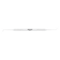 Horizontal view of Explorer EXD 6 double-ended dental explorer with 3EZ handle, SKU 1022